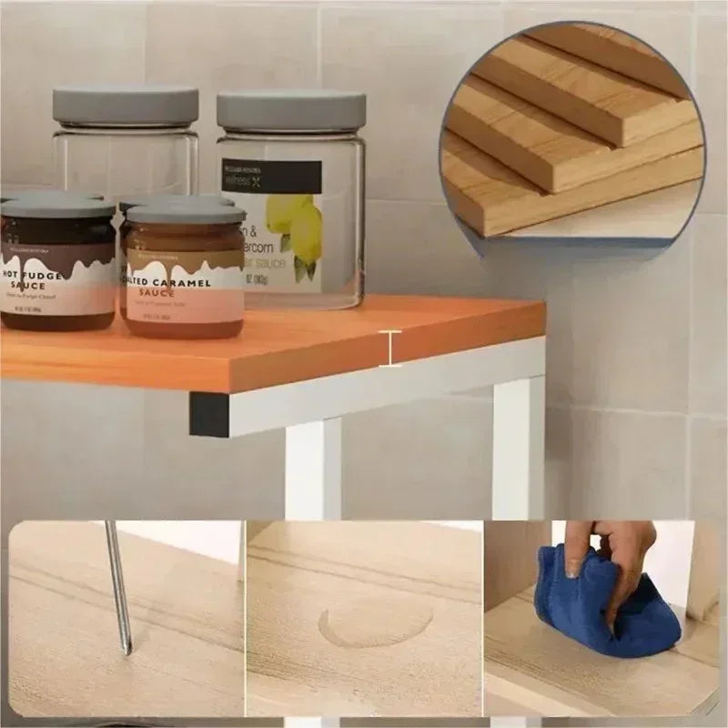 etagere micro onde chic étagère micro onde robuste acier étagère micro onde design moderne étagère micro onde avec rangement intégré étagère micro onde sur mesure étagère pour four posé sur le plan de travail étagère de comptoir cuisine pratique étagère gain de place pour four à micro-ondes