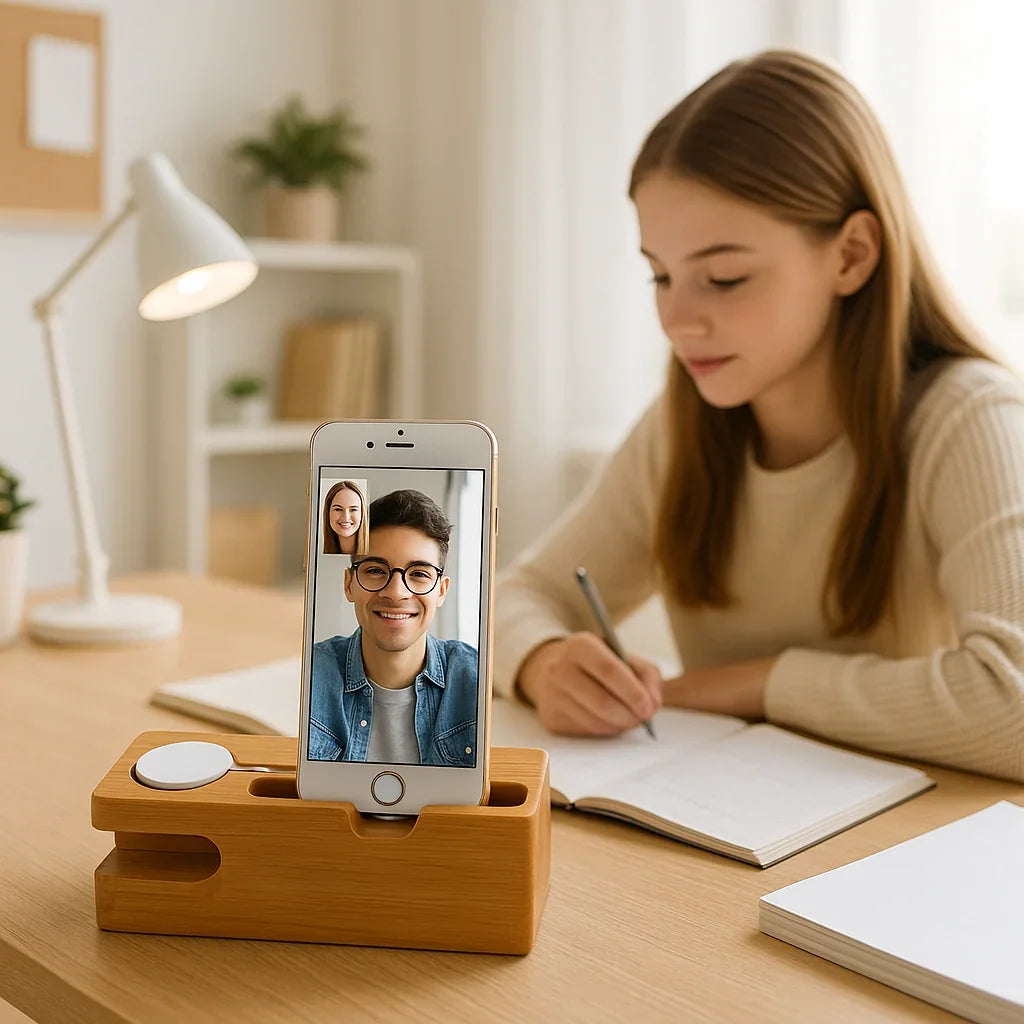 Organiseur de bureau | ZenChargeâą - Rangement Chic