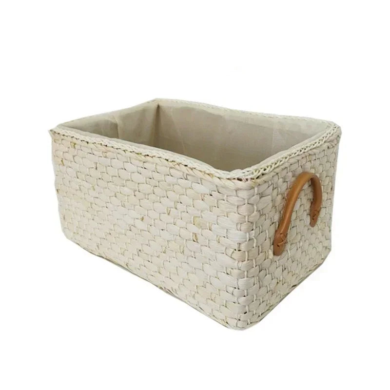 Panier rangement en osier | Organia™ - Rangement Chic