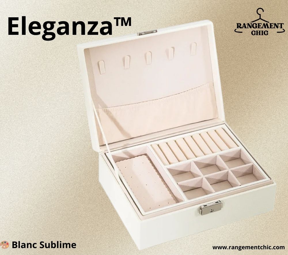 Boite bijoux | Eleganza™ - Rangement Chic