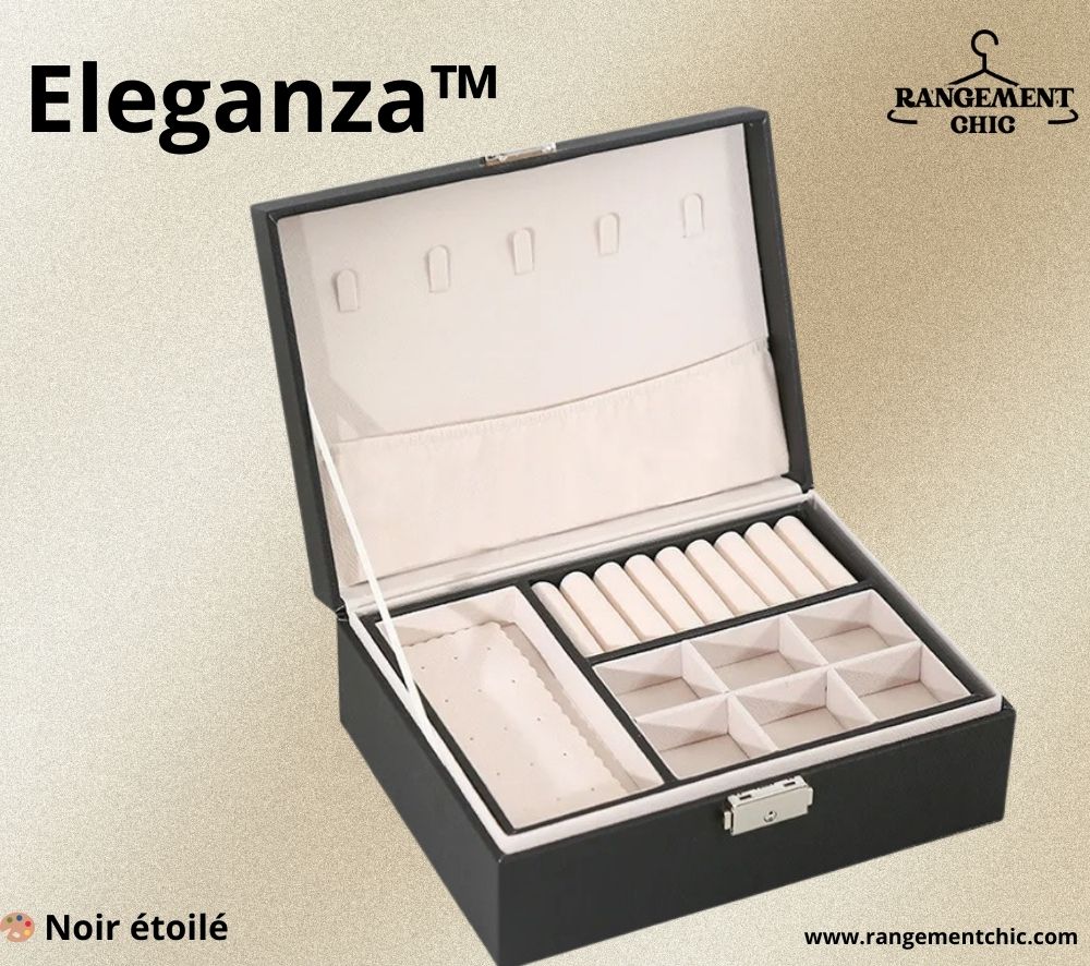 Boite bijoux | Eleganza™ - Rangement Chic