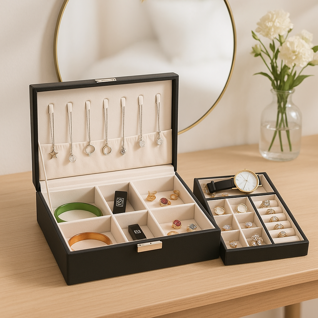 Boite bijoux | Eleganza™ - Rangement Chic