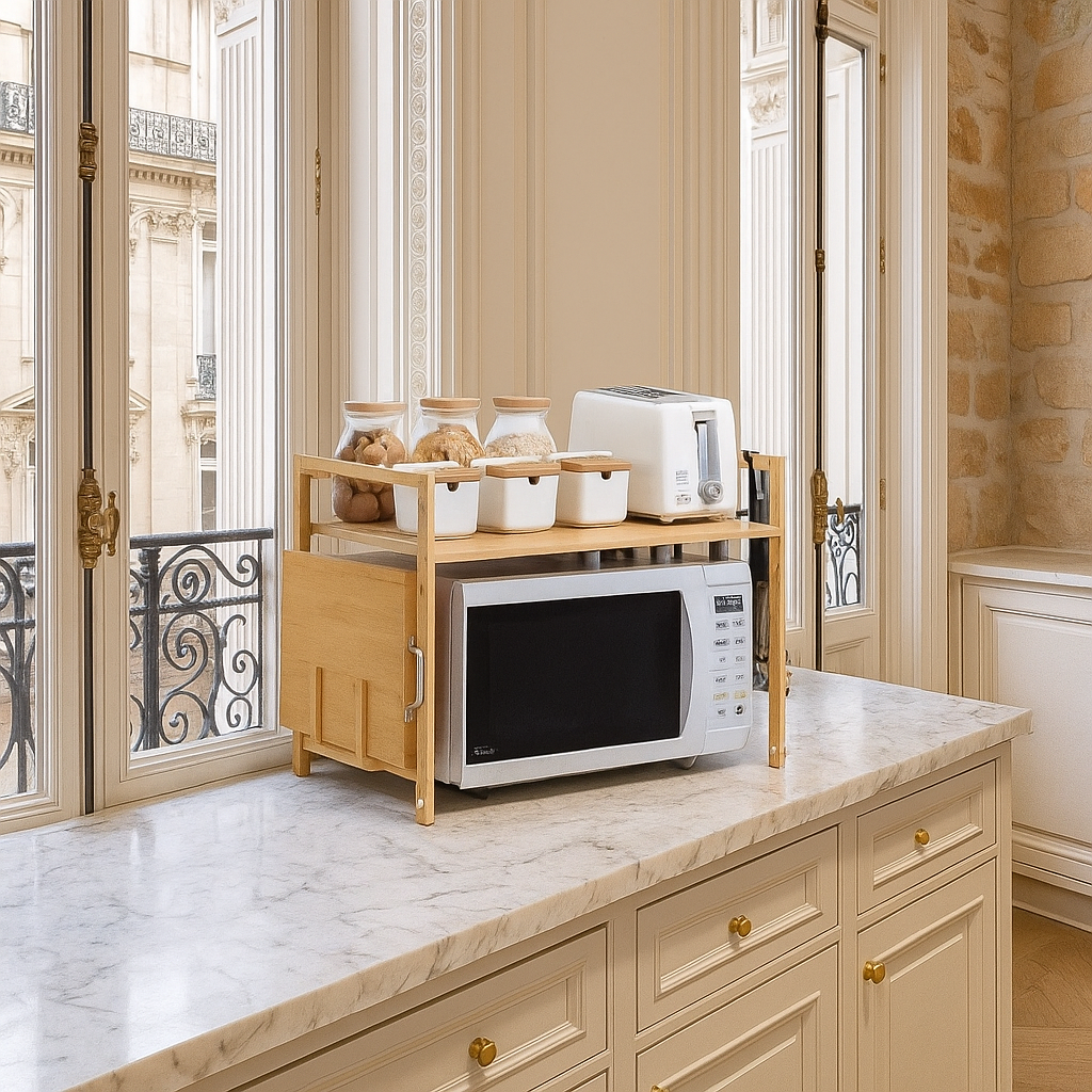 Rangement cuisine Meuble bambou cuisine Étagère design Mobilier écologique Accessoire micro-onde Organisation cuisine Déco naturelle Acheter étagère bambou pour micro-ondes Prix étagère micro-onde bambou Étagère bambou micro-onde pas cher Où trouver une étagère micro-onde en bambou Avis étagère micro-onde bambou Idée rangement pour micro-onde Comment poser un micro-onde sur une étagère bambou Rangement micro-onde petit espace Déco cuisine style scandinave avec bambou Aménagement cuisine étroite avec micro-o