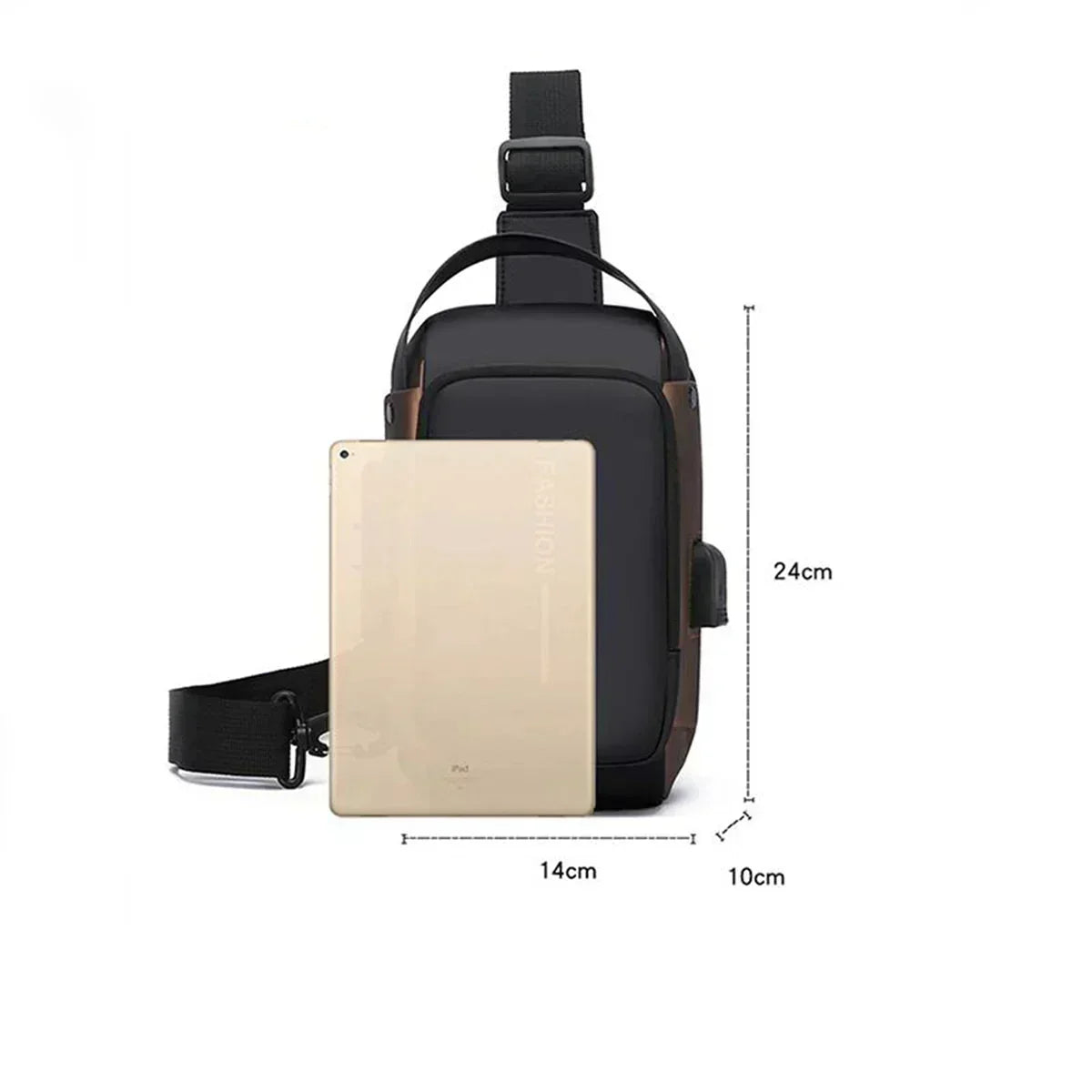 Sac de Poitrine Anti-vol VaultPack™ | Code Secret + Port USB | Homme & Femme. Idéal pour le voyage et la ville. Livraison gratuite ! Achetez-le en confiance.