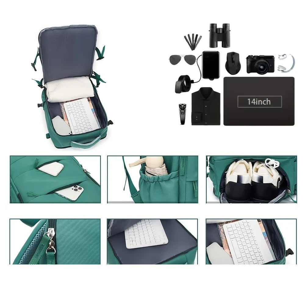 Sac à dos cabine Travel Boarding EasyJet™ avec compartiment PC et poche extérieure – Rangement Chic