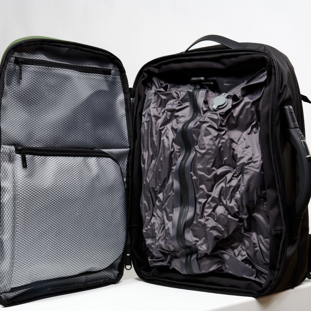 Sac a dos compression sous vide | Évasion Slim™ - Rangement Chic