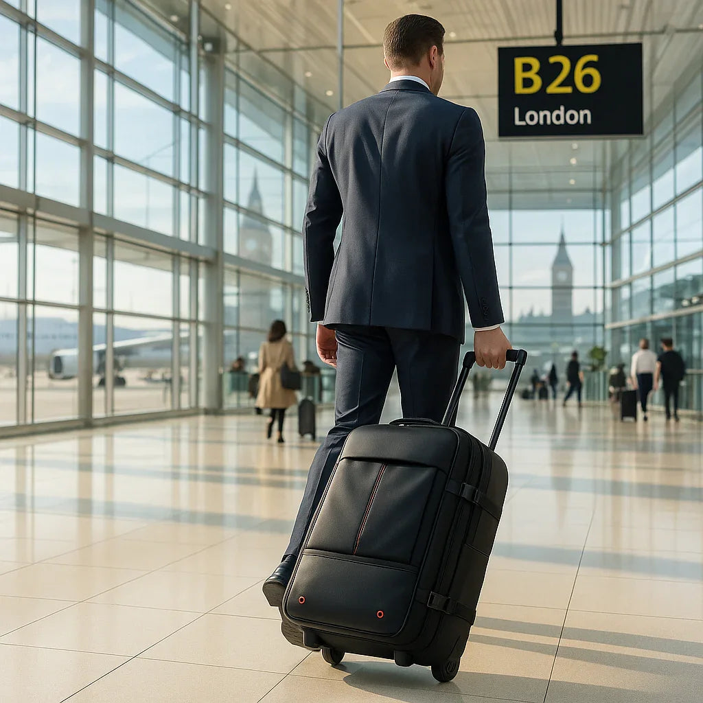 Sac voyage compression sous vide  VacuRoll RangementChic elegant pratique