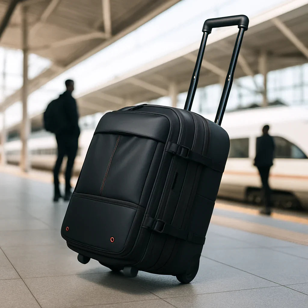 Sac voyage compression sous vide  VacuRoll RangementChic elegant pratique