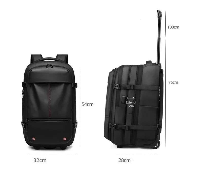 Sac voyage compression sous vide  VacuRoll RangementChic elegant pratique