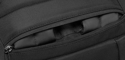 Sac a dos voyage compression sous vide Airbag Business™ : compact, étanche, USB, grande capacité extensible et organisation optimale.