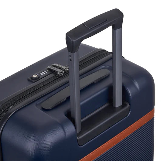 Valise cabine Bugatti Wellington avec 8 roues 360° et finitions vegan leather