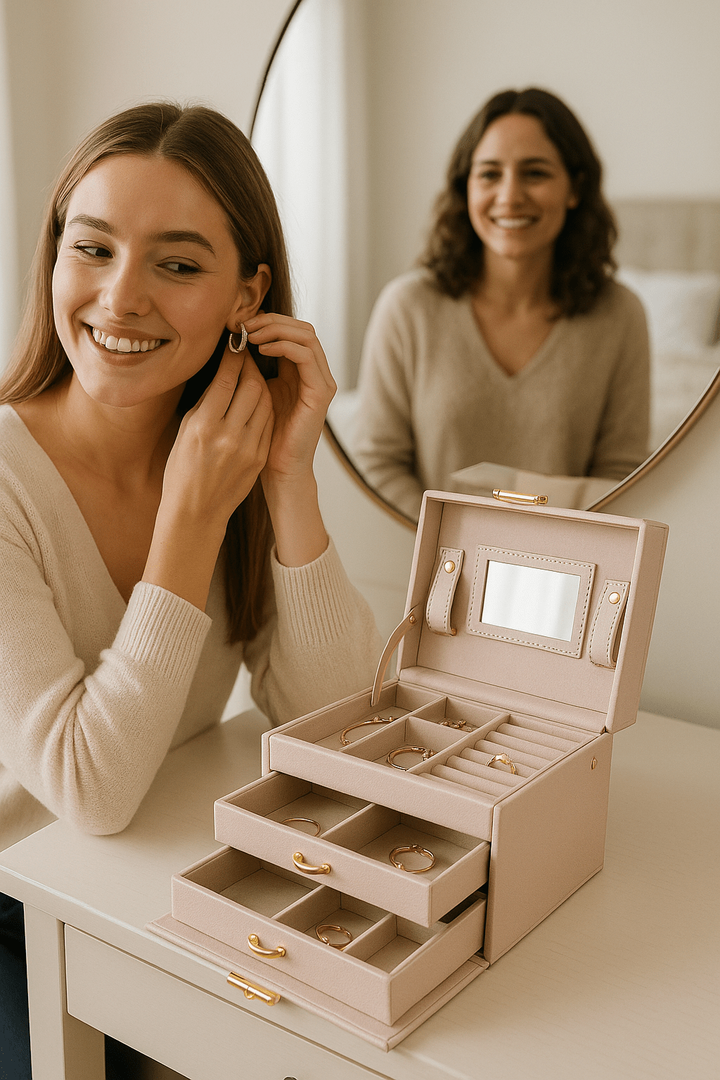 Boite à bijoux | Mirabella™ - Rangement Chic