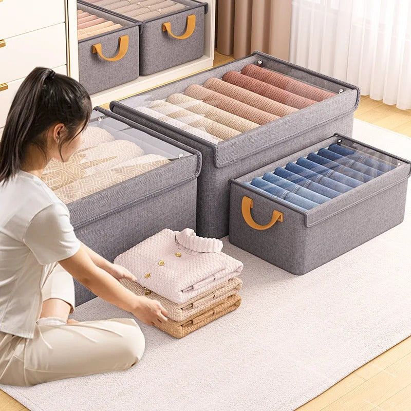Boite de rangement en tissu | Élégance Box™ - Rangement Chic