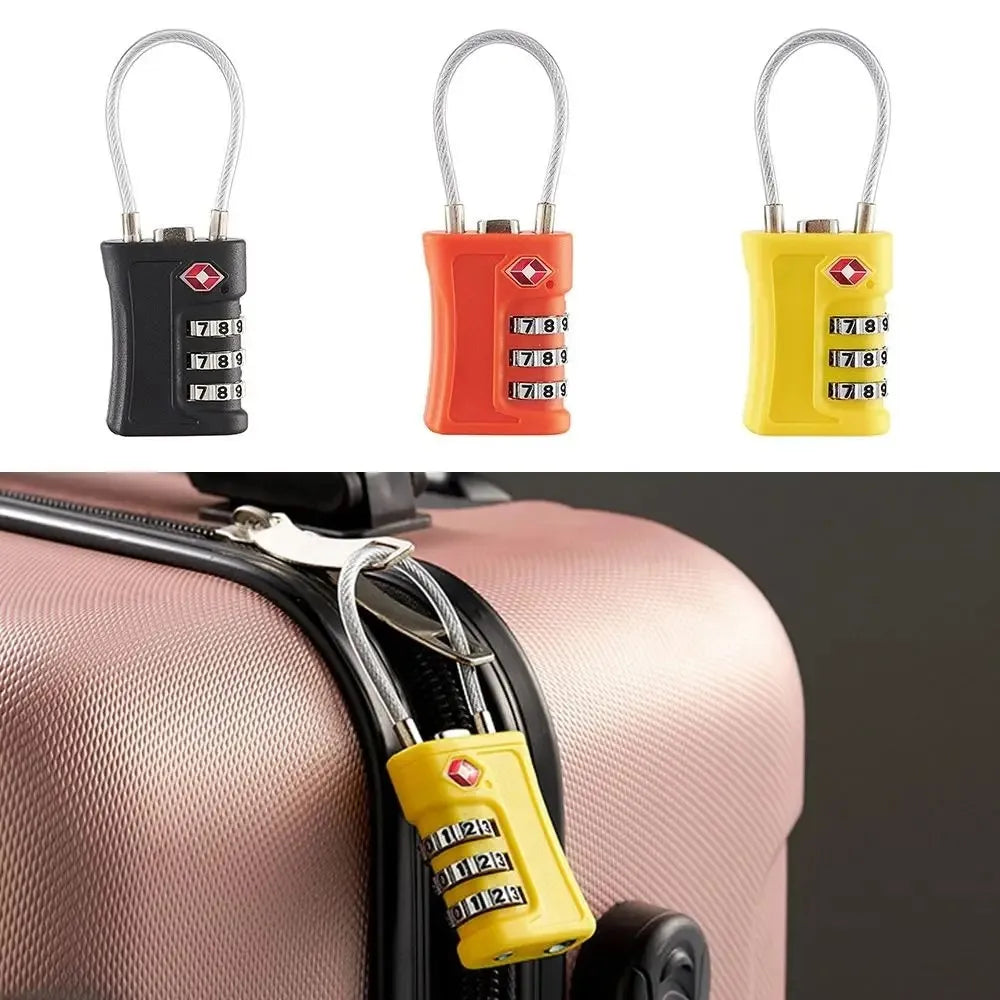 Cadenas TSA pour valise cabine utilise en voyage avion avec fermeture securisee