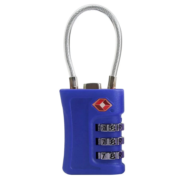 Cadenas TSA pour valise disponible en bleu