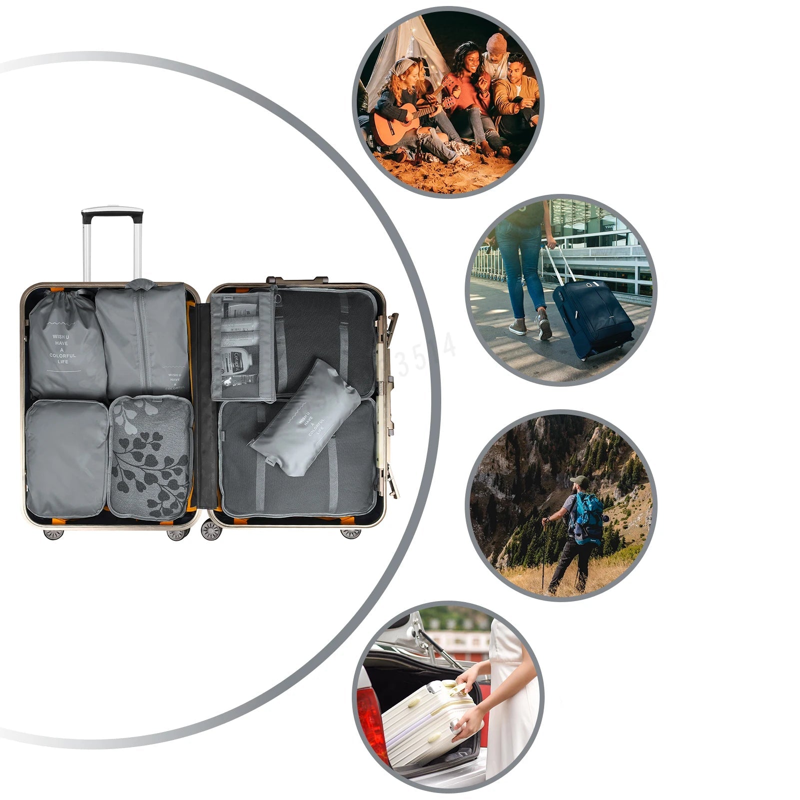 Cubes de rangement | Travel Chic™ - Rangement Chic