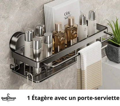 Pour optimiser le rangement dans les pièces d'eau, l'étagère murale cuisine et l'étagère salle de bain s'imposent comme des solutions gain de place indispensables. Vous cherchez une étagère murale design pour apporter une touche moderne, ou peut-être une étagère murale en bambou pour une ambiance naturelle et chaleureuse ? Que ce soit pour une étagère murale salle de bain suspendue au-dessus du lavabo ou une étagère murale cuisine angle pour exploiter un espace perdu, les possibilités sont nombreuses. Pense