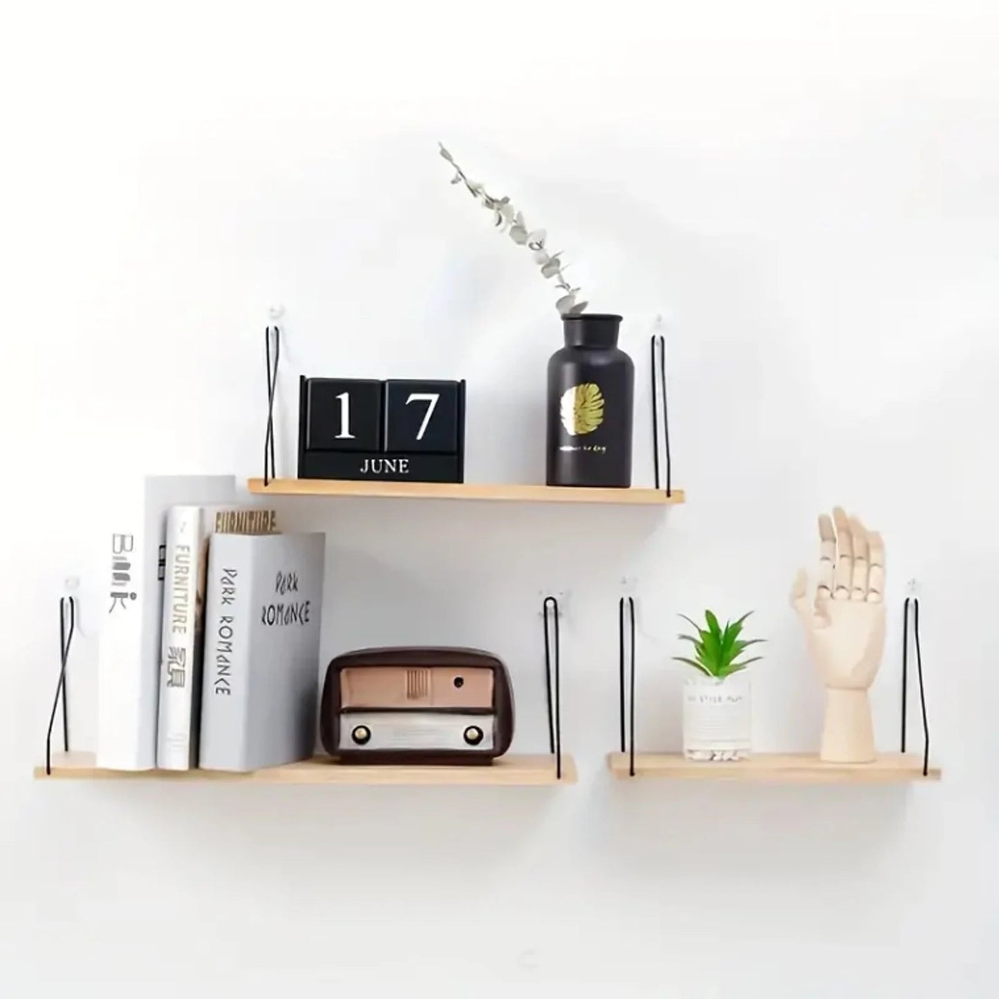 Étagère murale bois | Mur Harmonie™ - Rangement Chic