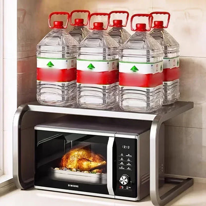 étagère pour micro-ondes en métal argenté effet inox, étagère micro-ondes robuste sans assemblage, support micro-ondes en acier design moderne, étagère micro-ondes solide pour cuisine moderne, rangement micro-ondes argent finition inox luxueuse, étagère de cuisine métallique stable et élégante, étagère de comptoir pour micro-ondes en métal haut de gamme, étagère de cuisine argentée effet inox, étagère de rangement pour micro-ondes et accessoires, étagère cuisine double niveau pour four et vaisselle, organis