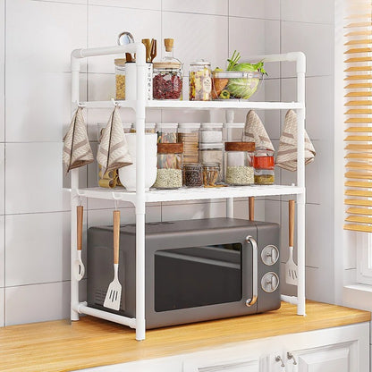 Que vous cherchiez une étagere micro onde, un support micro onde ou un meuble micro onde, notre gamme répond à tous vos besoins. Découvrez nos solutions de rangement spécialisées comme l'étagere pour micro onde murale, le support four micro onde ajustable ou le meuble de cuisine micro onde avec rangement intégré. Pour les petites surfaces, optez pour notre etagere micro onde roulante avec roulettes ou notre support micro onde extensible. Nous proposons également des modèles spécifiques comme l'etagere micro