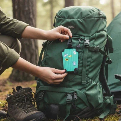 Étiquette bagage en silicone colorée et résistante pour valise et sac, avec carte d’identification protégée, attache sécurisée, design dessin animé enfant ou style élégant adulte, idéale pour voyage avion, train et déplacements en famille.