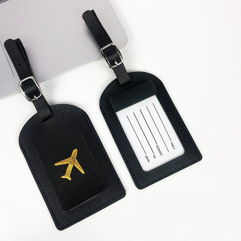Etiquette bagage voyage Tagsecure Noir