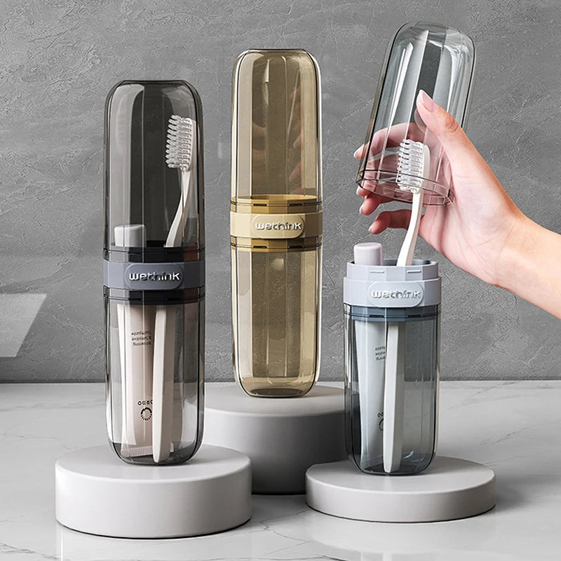 etui brosse a dent portable pour voyage avec rangement hygienique et format valise cabine
couleurs chic