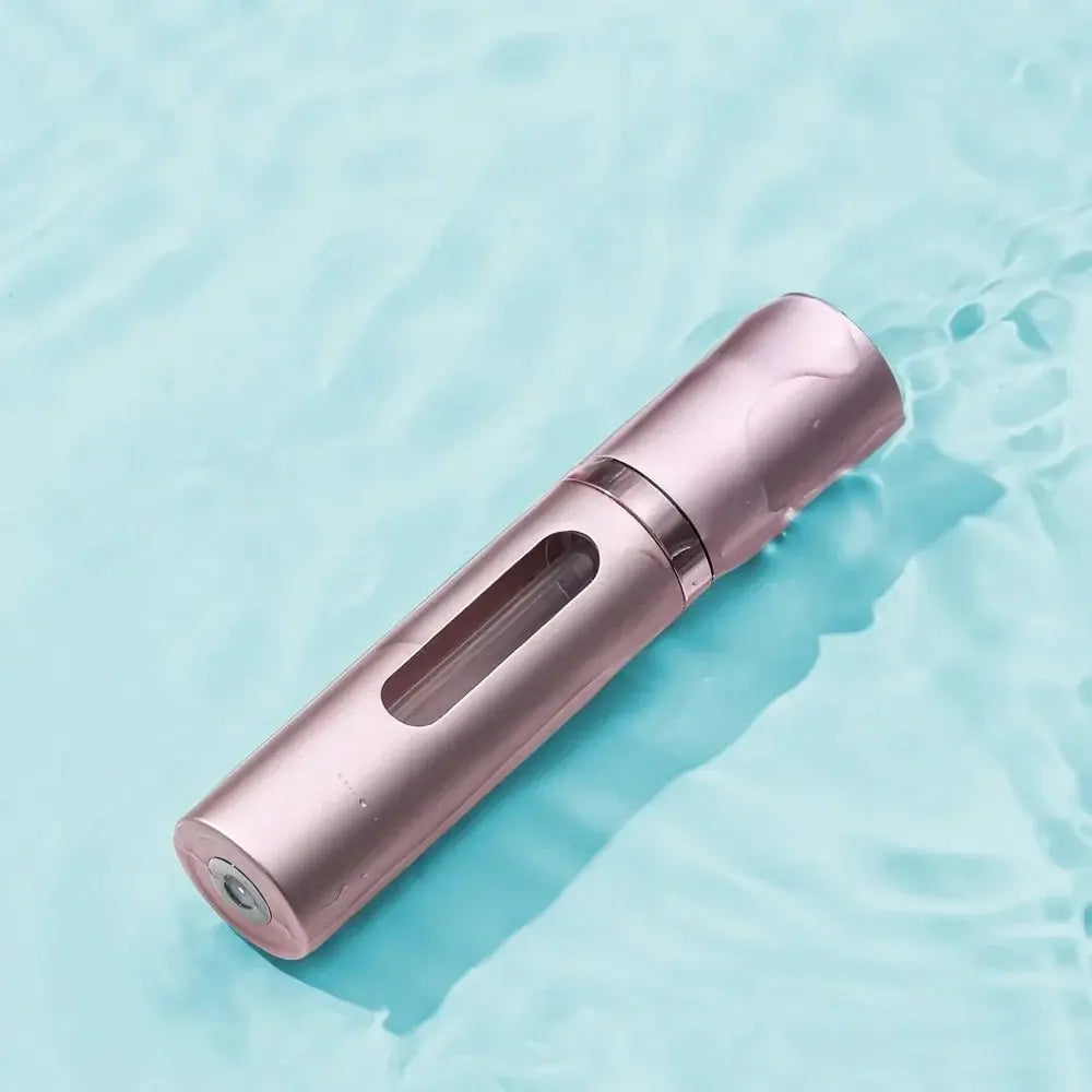 flacon voyage parfum rechargeable en verre 8ml avec pompe spray atomiseur portable conteneur cosmetique vide mini bouteille parfum pour avion et deplacement