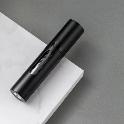 flacon voyage parfum rechargeable en verre 8ml avec pompe spray atomiseur portable conteneur cosmetique vide mini bouteille parfum pour avion et deplacement