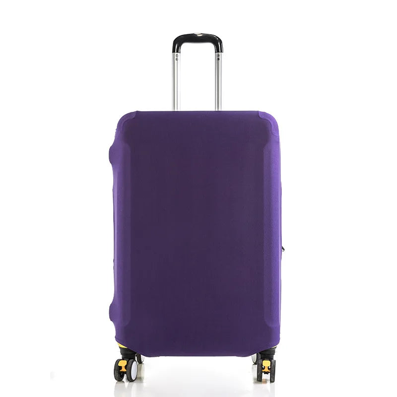 Housse pour valise FlexiGuard extensible protégeant efficacement les bagages contre rayures, saleté et usure lors des voyages en avion ou en train