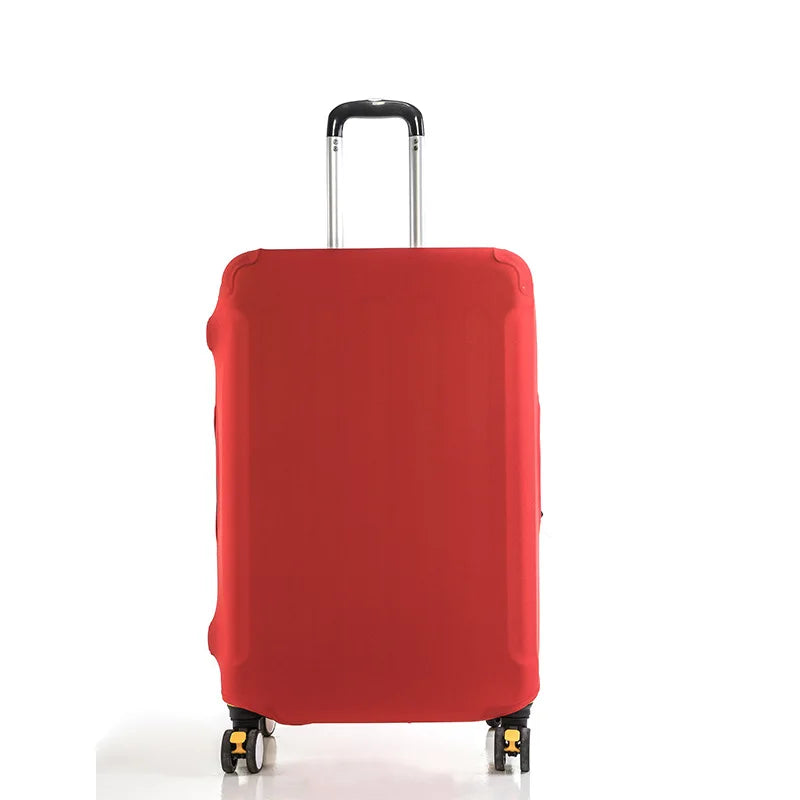 Housse pour valise FlexiGuard extensible protégeant efficacement les bagages contre rayures, saleté et usure lors des voyages en avion ou en train