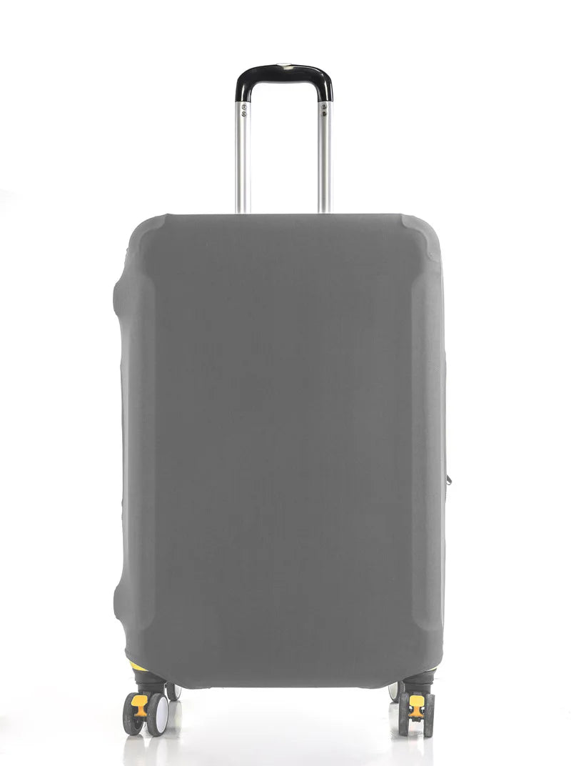 Housse pour valise FlexiGuard extensible protégeant efficacement les bagages contre rayures, saleté et usure lors des voyages en avion ou en train