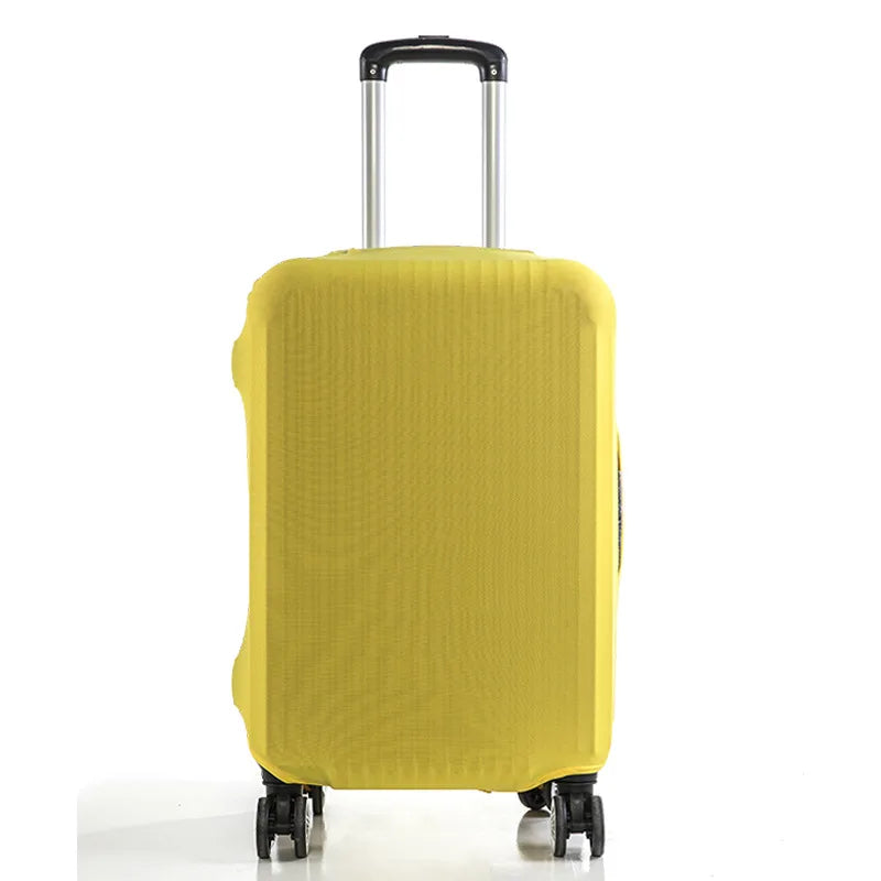 Housse pour valise FlexiGuard extensible protégeant efficacement les bagages contre rayures, saleté et usure lors des voyages en avion ou en train