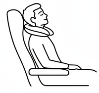 Icône Confort en voyage