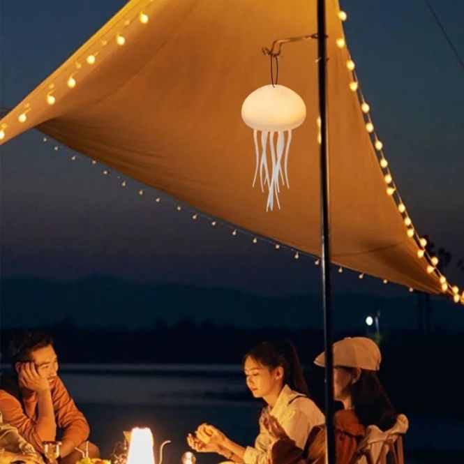 Lampe de chevet Design | AquaJelly™ - Rangement Chic
