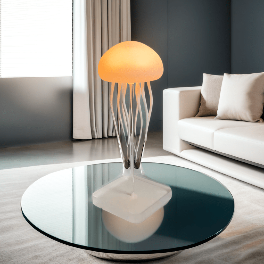 Lampe de chevet Design | AquaJelly™ - Rangement Chic