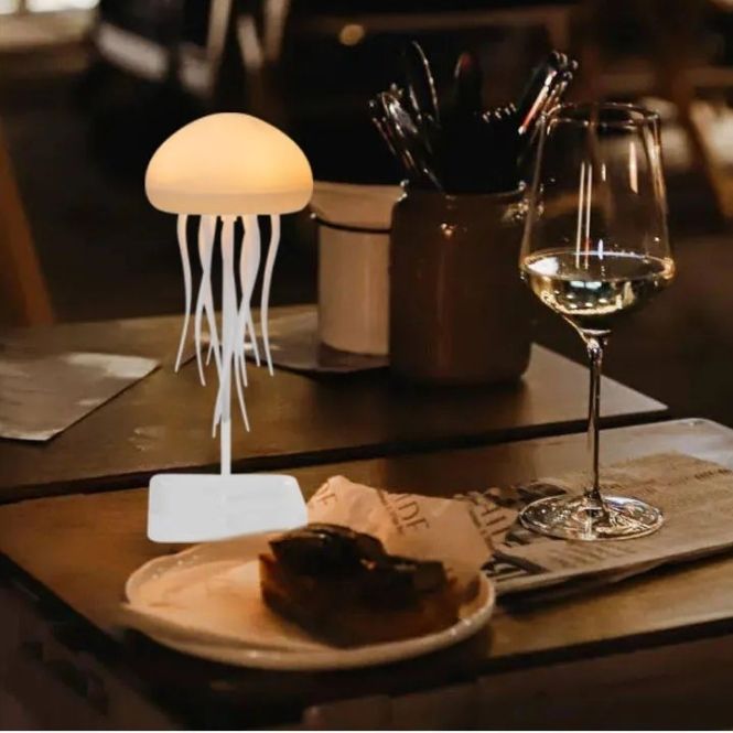 Lampe de chevet Design | AquaJelly™ - Rangement Chic