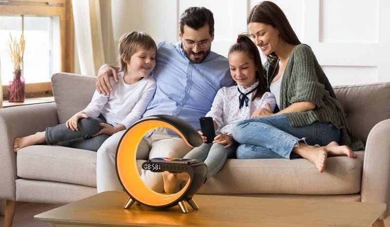 Lampe de chevet Design | G - Sense™ - Rangement Chic