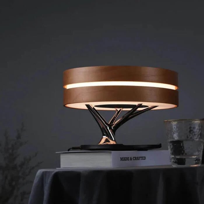 Lampe de chevet sans fil | Elara™ - Rangement Chic