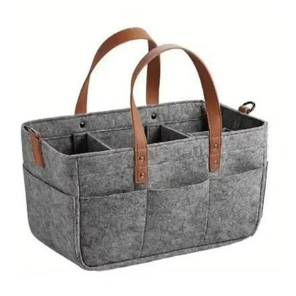Organisateur de poussette universel Babytidy rangementchic gris foncé, sac compartimenté Pratile