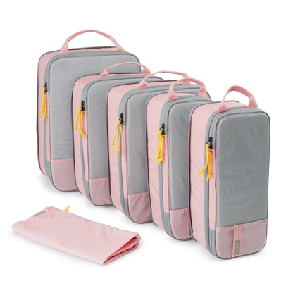 Set organisateur de valise étanche et compressible, pochettes et sacs de voyage pour organisation optimale des bagages