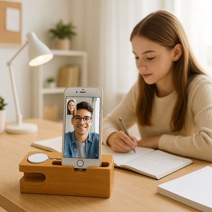 Organiseur de bureau | ZenCharge™ - Rangement Chic
