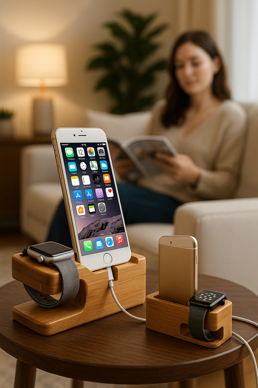 Organiseur de bureau | ZenCharge™ - Rangement Chic