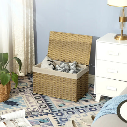 Panier à linge osier | EcoTress™ - Rangement Chic