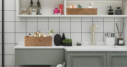 Panier en osier avec couvercle | OsierBox™ - Rangement Chic