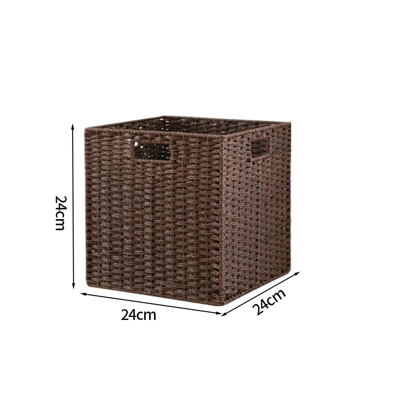 Panier tressé artisanal Raffinéa rangementchic.com panier osier décoratif