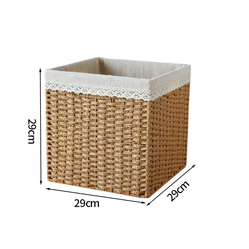 Panier en jonc de mer Raffinéa rangementchic.com panier rangement maison