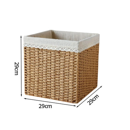 Panier en jonc de mer Raffinéa rangementchic.com panier rangement maison