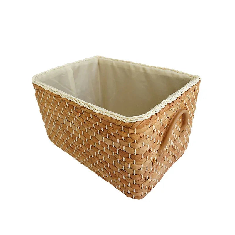 Panier rangement en osier | Organia™ - Rangement Chic