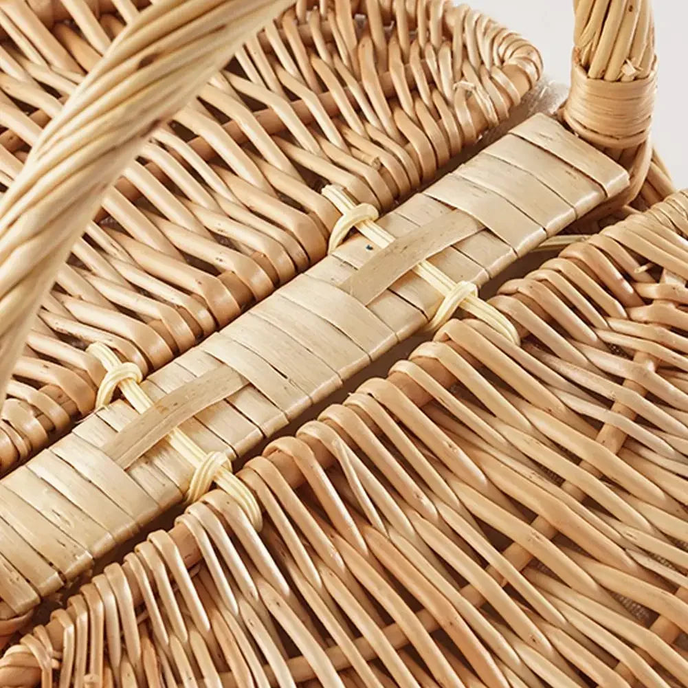 Panier osier pique nique | WillowHome™ - Rangement Chic